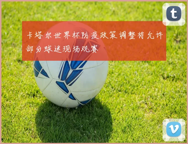 卡塔尔世界杯防疫政策调整将允许部分球迷现场观赛